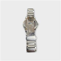 Men's Citizen AU1060-51E Eco-Drive Stainless Steel Black Dial Watch